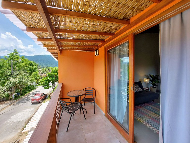 Cedro - Cosy Flat Near the Beach with kitchen, private BBQ,