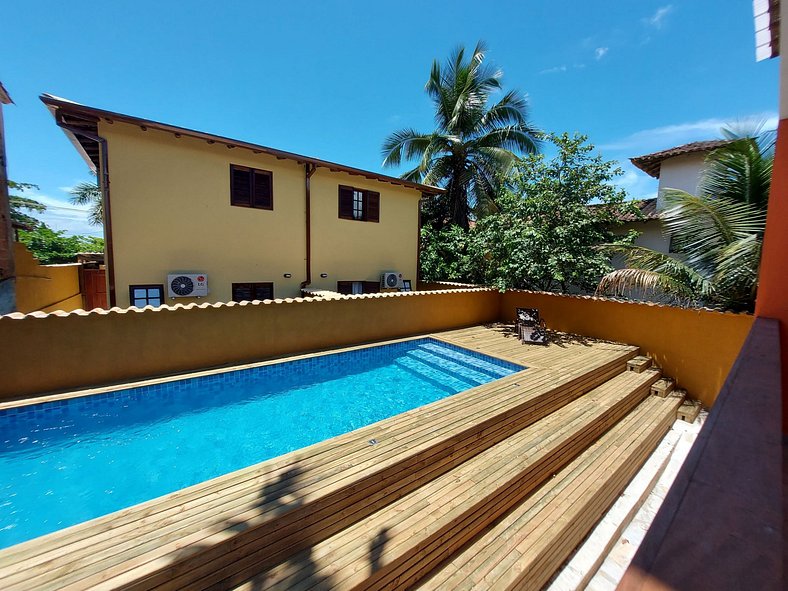 Mamanguá - Apto with pool, 50mt From the beach, kitchen, BBQ