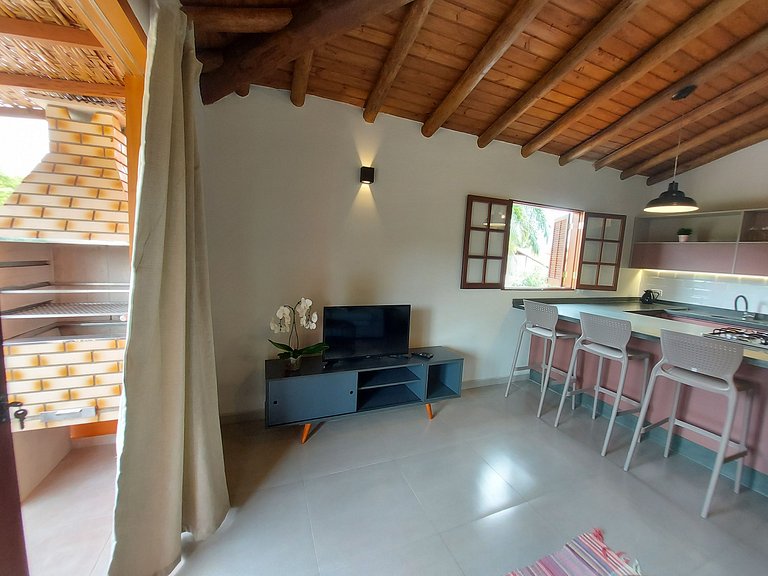 Sapeca - Cosy apart with kitchen, 50m from the Beach, Privat