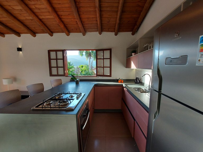 Sapeca - Cosy apart with kitchen, 50m from the Beach, Privat